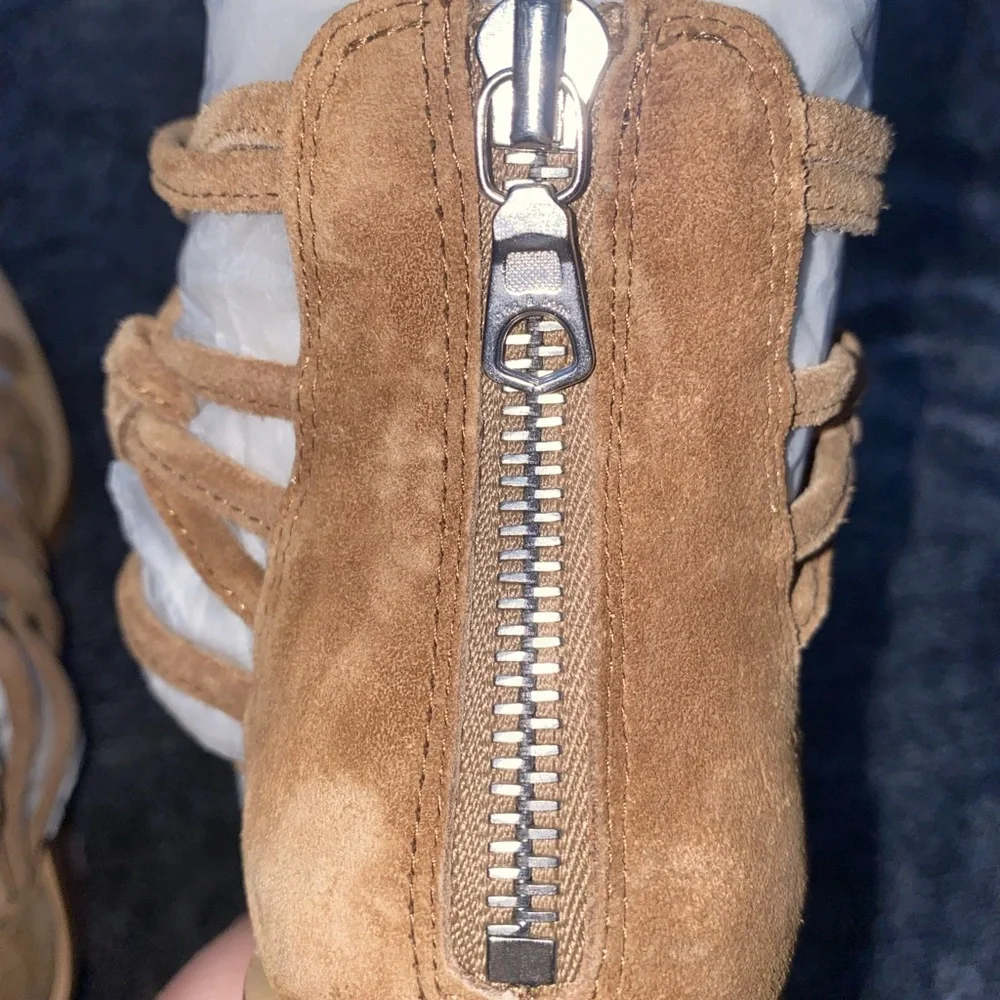New Rag & Bone Camille Suede Sandals Size 6.5 - Picture 9 of 14